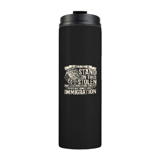 Aboriginal Indians Indigenous Native American Day Thermal Tumblers