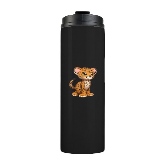 Totally cute cheetah Thermal Tumblers