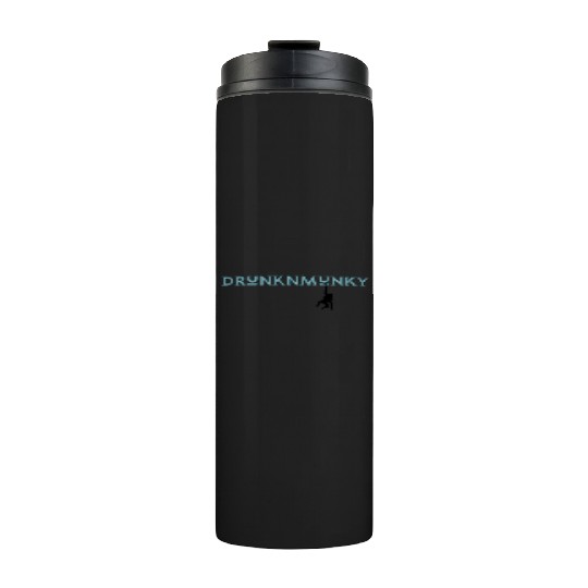DESIGNdrunknmunky s drunk monkey Thermal Tumblers