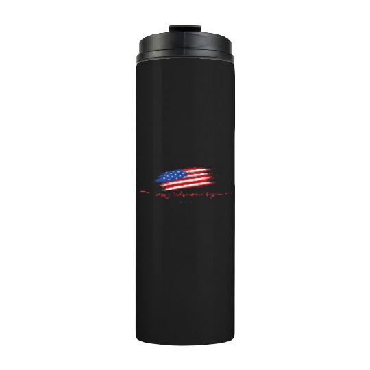 Happy independence day Thermal Tumblers