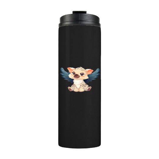 Kawaii Hyena Angel - Sweet Flight through the Thermal Tumblers