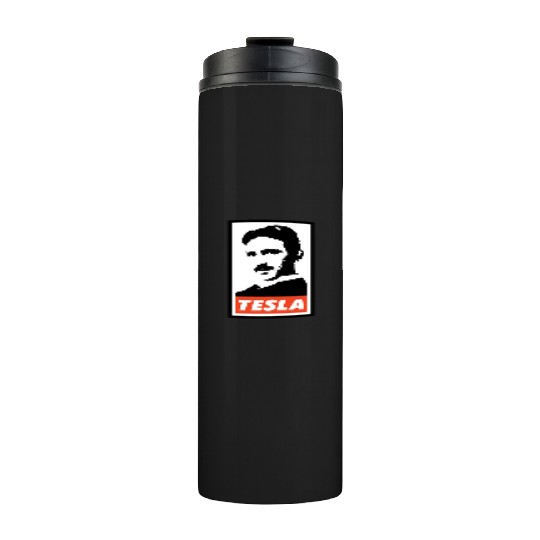 Nikola Tesla Thermal Tumblers