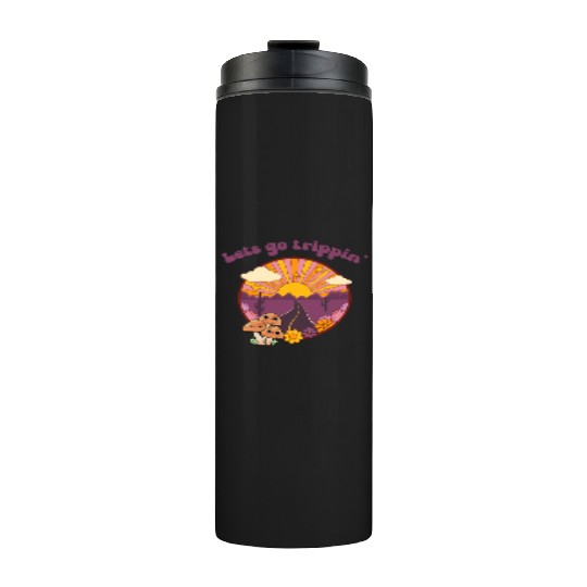 Road Trippin Cool Retro Vintage Road Trip Thermal Tumblers