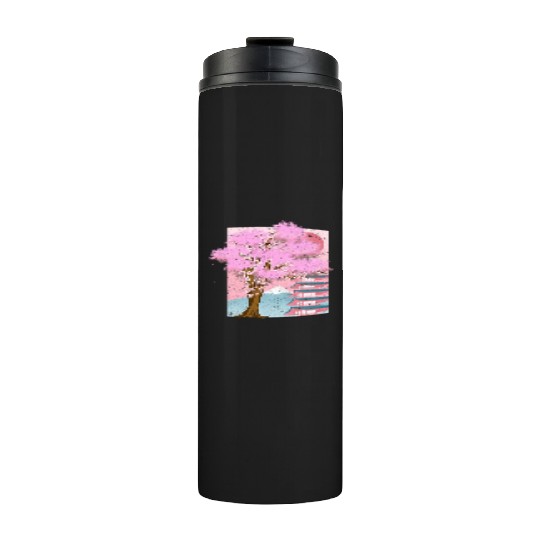 Japan aesthetics sakura tree gift cherry blossom Thermal Tumblers