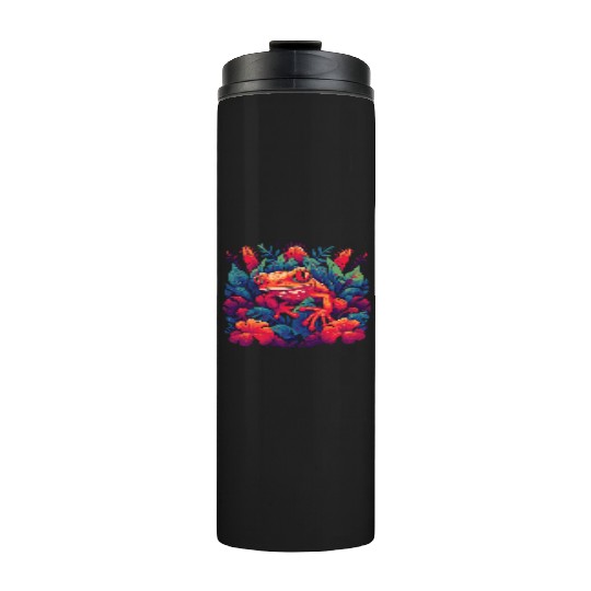 Wild Poison Frog Goth Goblincore Fairycore Gothic Thermal Tumblers