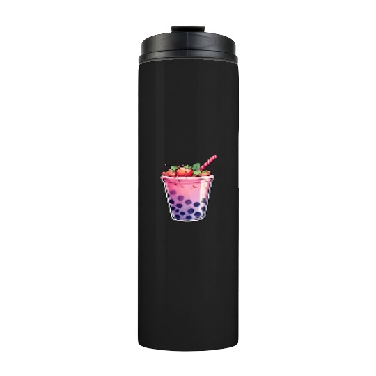 Boba Tea Design - Bubble Tea Thermal Tumblers