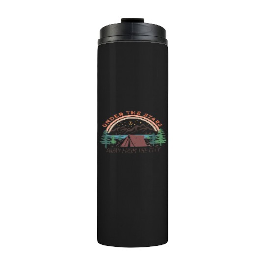 Camping Gifts Happy Camper Campsite Scout Lovers Thermal Tumblers