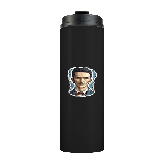 Nikola Tesla Physics Nerd Geek Thermal Tumblers
