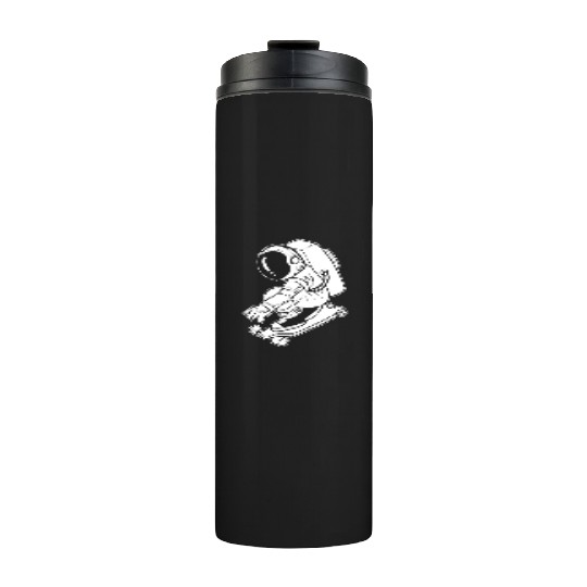 Astronaut Skateboard Athlete or Sports Lover Gift Thermal Tumblers