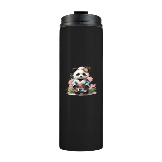 Kawaii Baby Panda Japanese Style Thermal Tumblers