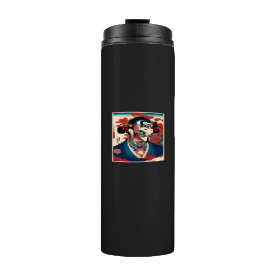 Yakuza Warriors of the Edo Night Thermal Tumblers