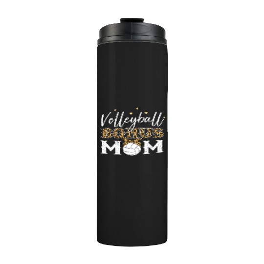 Volleyball Bonus Mom Step Mom Volleyball Mom Thermal Tumblers