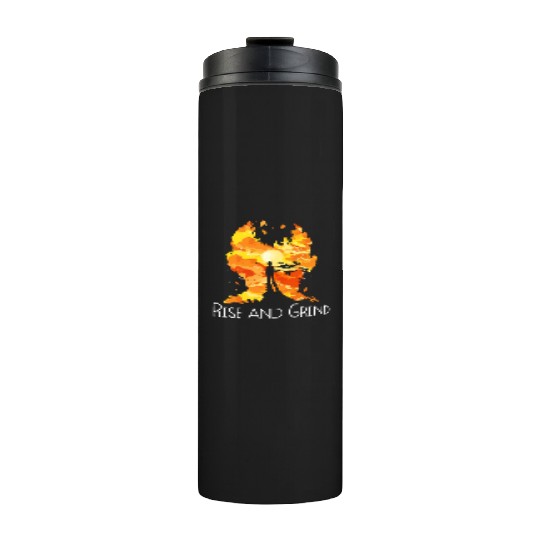 Rise and Grind Thermal Tumblers