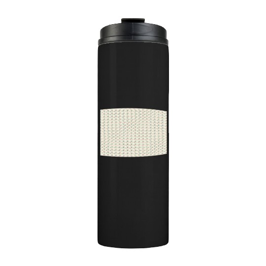 Retro Hearts Pattern Yellow Teal Coral Thermal Tumblers