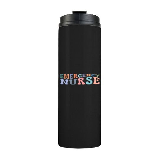 Emergency Room Er Nurse Registered Nurse Thermal Tumblers
