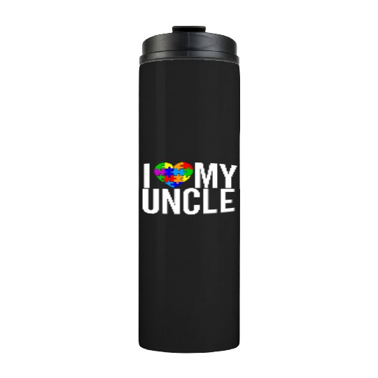 I Love my Uncle Thermal Tumblers