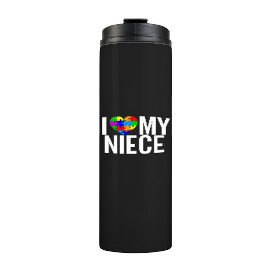 I Love My Niece Thermal Tumblers