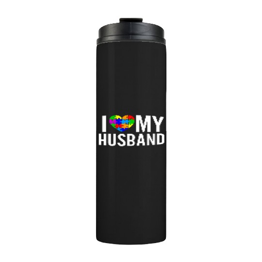 I Love My Husband Thermal Tumblers