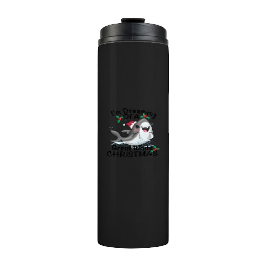 Great White Christmas Thermal Tumblers
