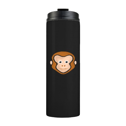 Monkey Face Adorable Thermal Tumblers