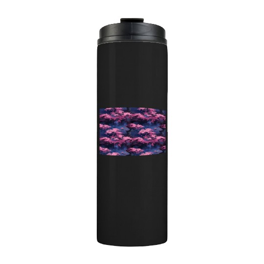 Anime Euphoria: Fantasy Cherry Blossom Dreamscape Thermal Tumblers