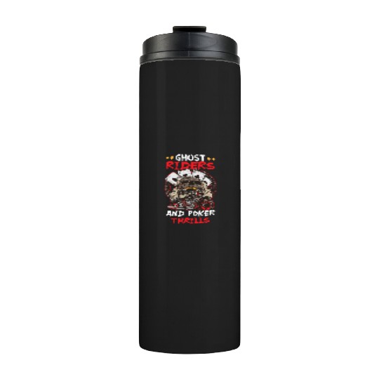 Poker Casino Poker Player Gambling Roulette Thermal Tumblers