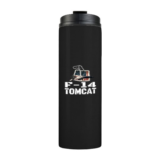 F 14 Tomcat US Flag Thermal Tumblers