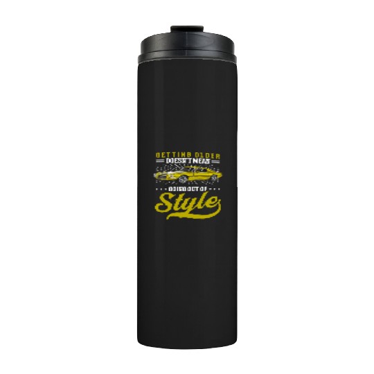 Classic Car Classic Old School Old Thermal Tumblers