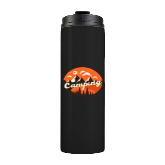 Happy Camper Camping Thermal Tumblers