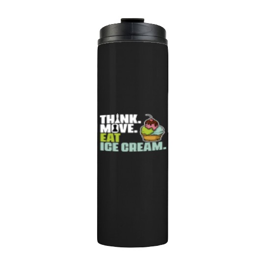 Funny Board Game Enthusiast For Ice Cream Lover Thermal Tumblers
