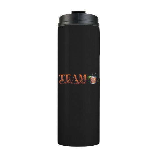 Team Cuba Libre Cocktail Bartender Thermal Tumblers