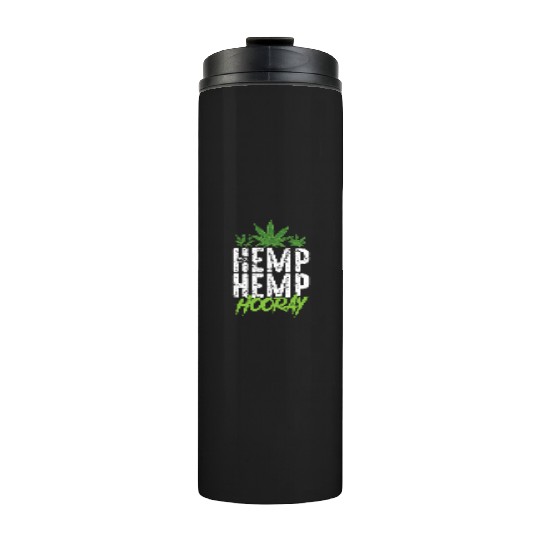 Hemp Hemp Hooray Pot Lover Thermal Tumblers