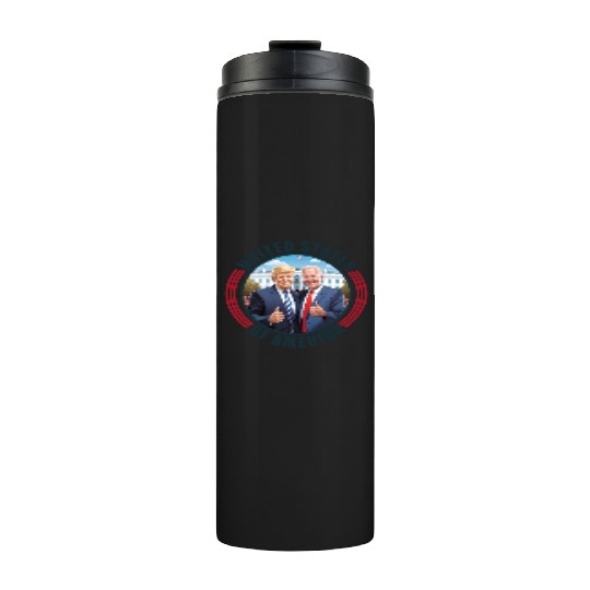 President USA Donald Trump Joe Biden Thermal Tumblers