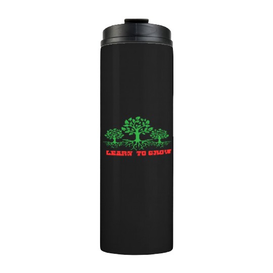 Growth Tree Inspirational Design Thermal Tumblers