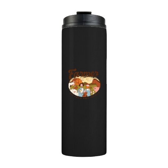 Farmer We Feed The World Thermal Tumblers