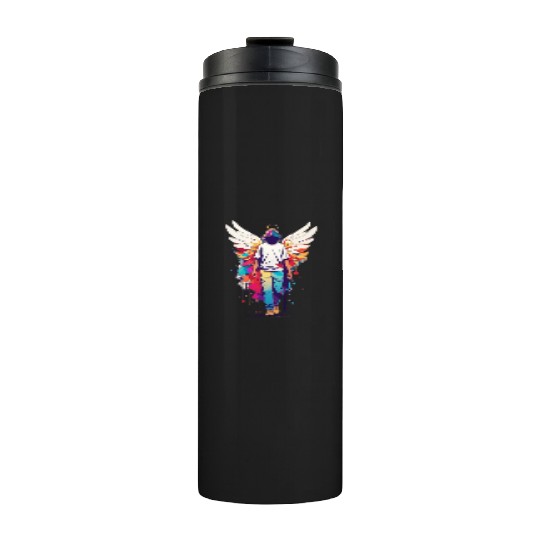 Angel with no face Thermal Tumblers