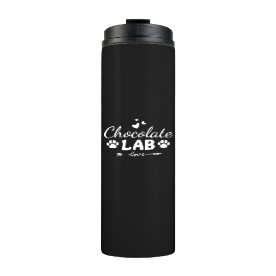 Chocolate Lab Love Thermal Tumblers