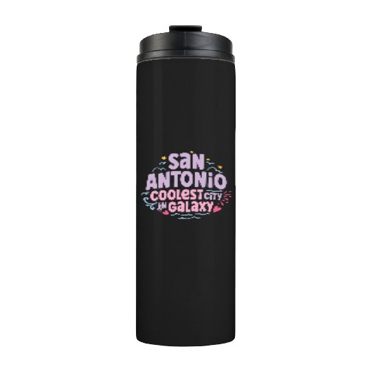 San Antonio Coolest Galaxy Thermal Tumblers