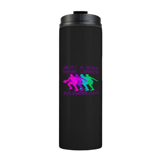 Basketball Basketball Player Basketball Thermal Tumblers