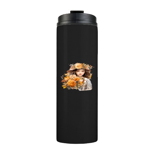 Wild Flowers Thermal Tumblers Design - Funny gift