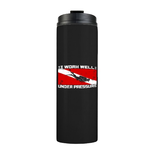 Dive Master Rescue Diver Scuba Diving Instructor Thermal Tumblers