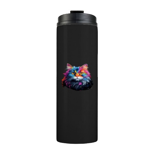 Persian Cat Animal Lover Gift Thermal Tumblers