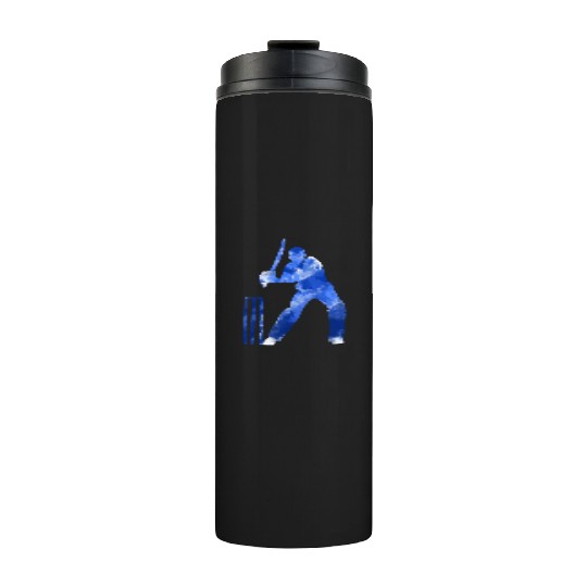 Cricket Batsman, County World One Day - I Love It Thermal Tumblers