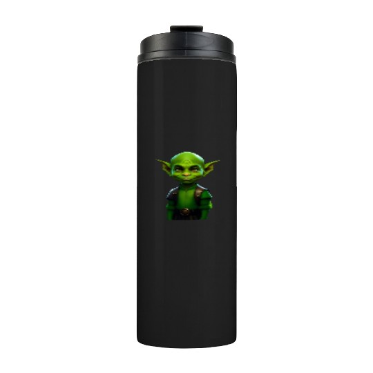 Green Goblin Rascal Embrace the Mischief Thermal Tumblers