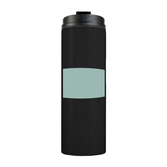 Teal Minimal Texture Thermal Tumblers
