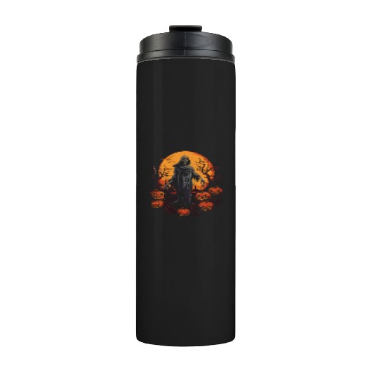 Zombie Nation Halloween Gift for Fearless Souls Thermal Tumblers