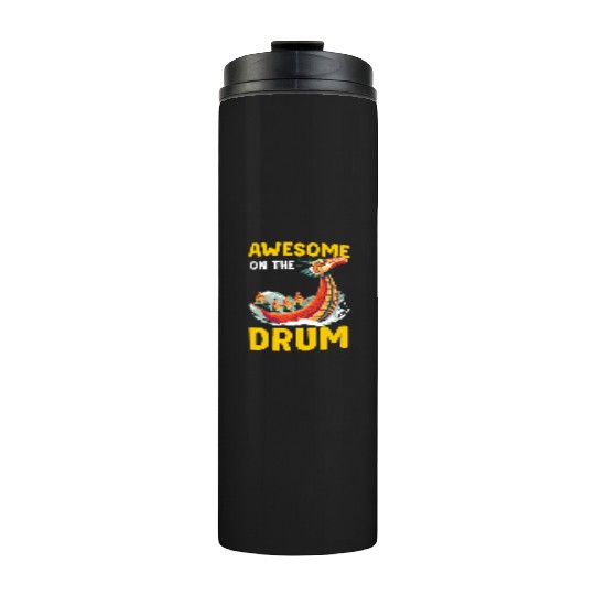 Funny Dragon Boat Racing Paddle Thermal Tumblers