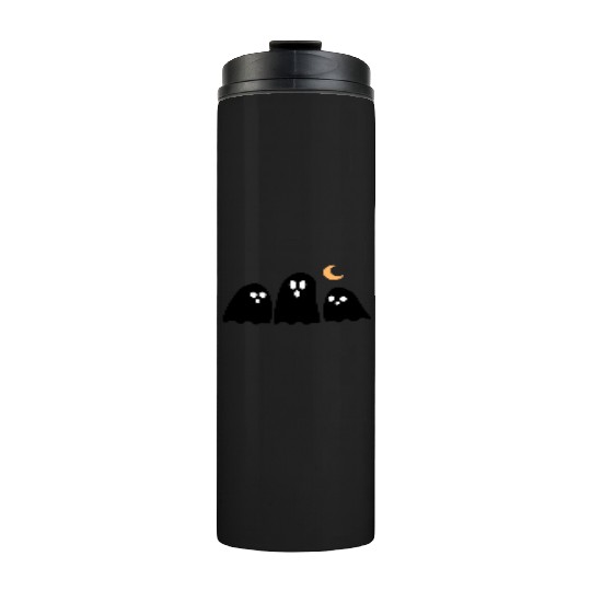 halloween 3 black Thermal Tumblers