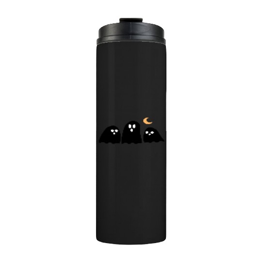 halloween 3 black Thermal Tumblers