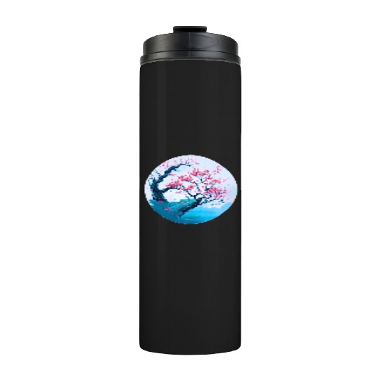 Cherry blossoms tree Thermal Tumblers